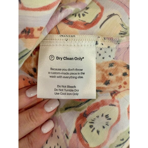 Fame and Partners Fruit Print The Teagan Midi Dress NWT -  SIZE 0 - Picture 9 of 9